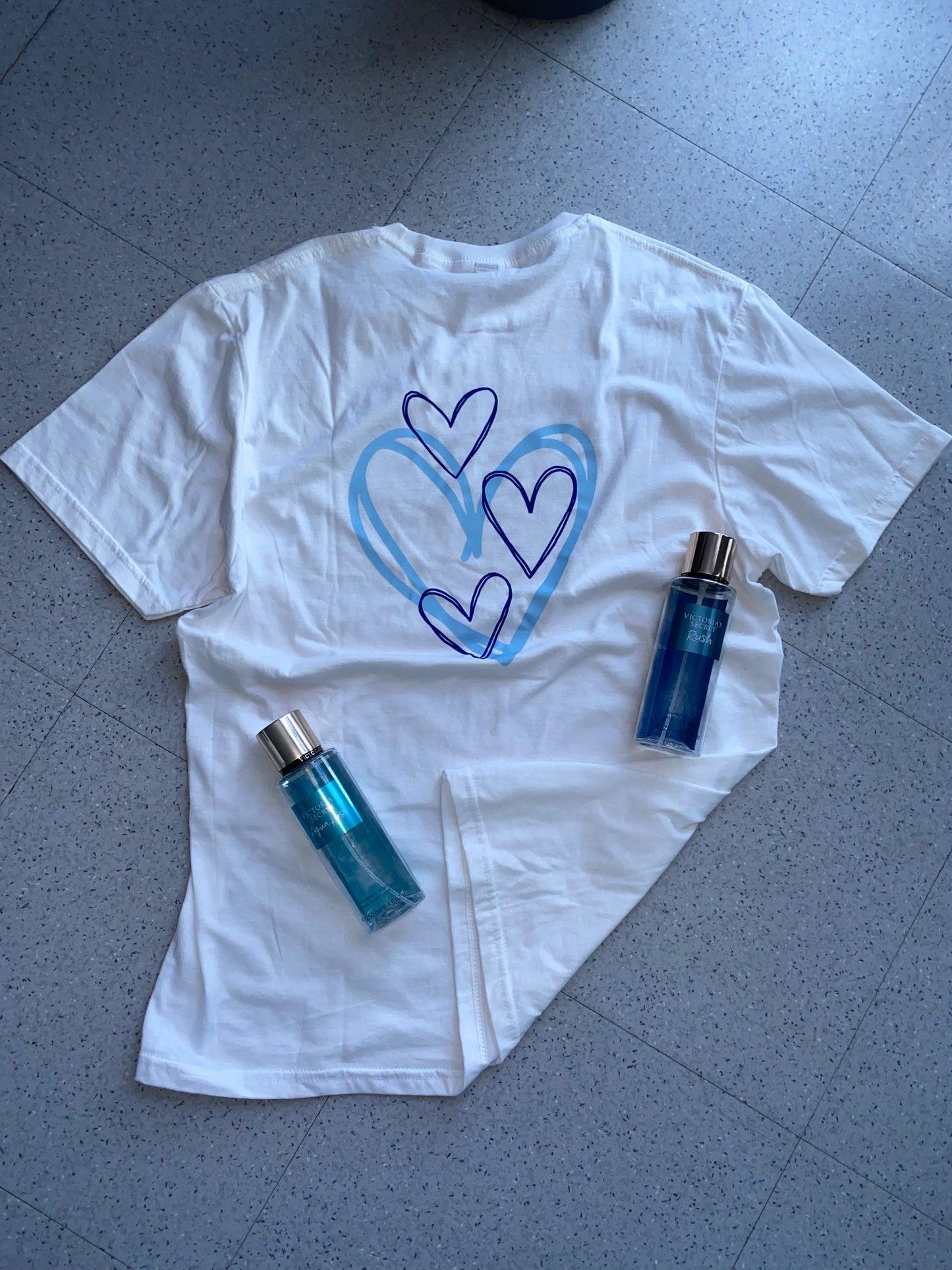 Heart blue